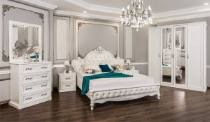 Эра СПАЛЬНЯ МИШЕЛЬ 5-СТВ БЕЛЫЙ МАТОВЫЙ