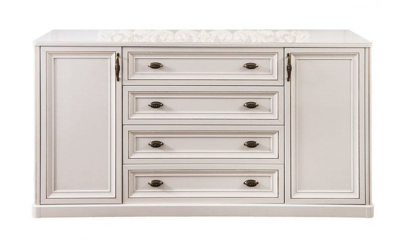 Эра КОМОД НАТАЛИ БЕЛЫЙ ГЛЯНЕЦ