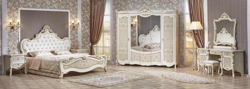 Арида Комплект 5-х дверный «Констанция» крем