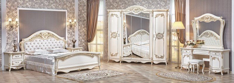 Арида Комплект 5-х дверный «Даниэлла» крем