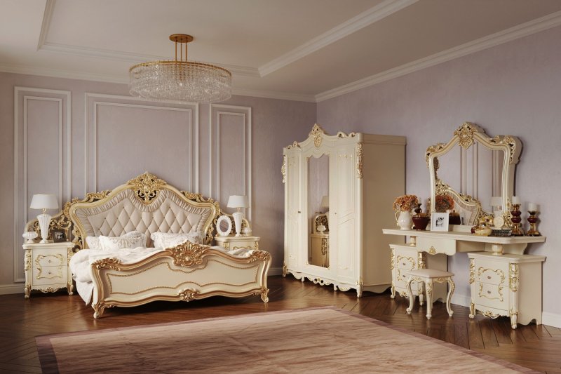 Эра СПАЛЬНЯ ДЖОКОНДА КРЕМ ГЛЯНЕЦ 4-х дв