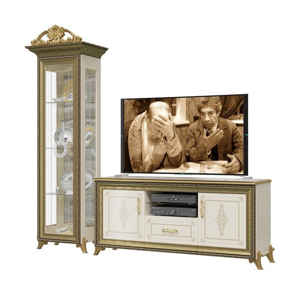 Мэри мебель Гостиная «Версаль» слоновая кость 3