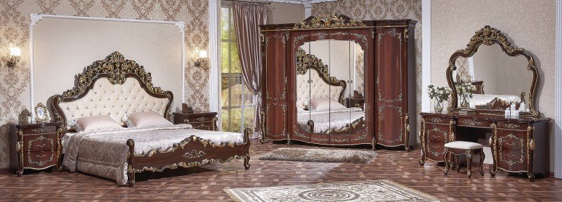 Арида Комплект 6-х дверный «Венеция» темный орех